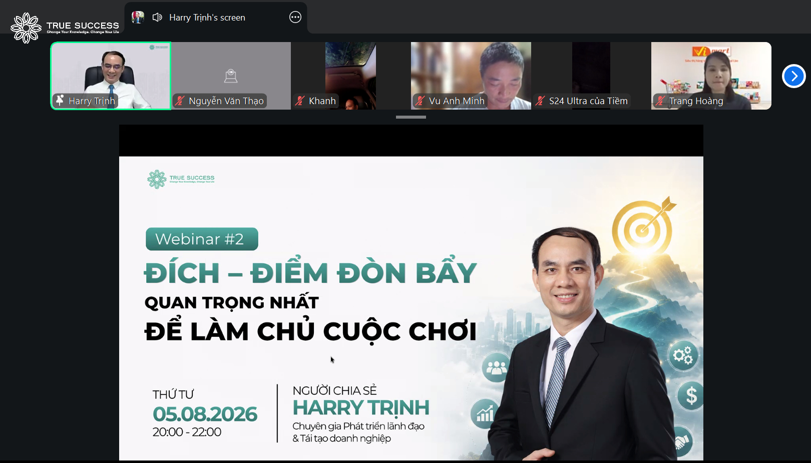 RECAP Webinar #2: Đích - Điểm đòn bẩy quan trọng nhất để làm chủ cuộc chơi 12 tư duy hệ thống