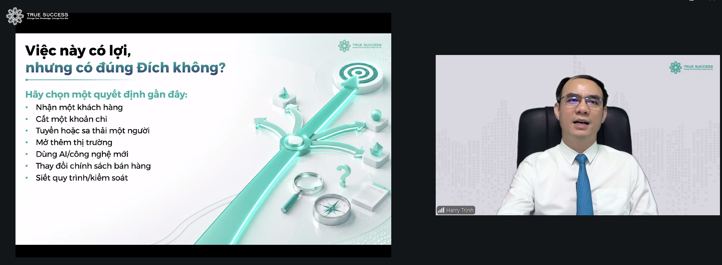 RECAP Webinar #2: Đích - Điểm đòn bẩy quan trọng nhất để làm chủ cuộc chơi 11 tư duy hệ thống