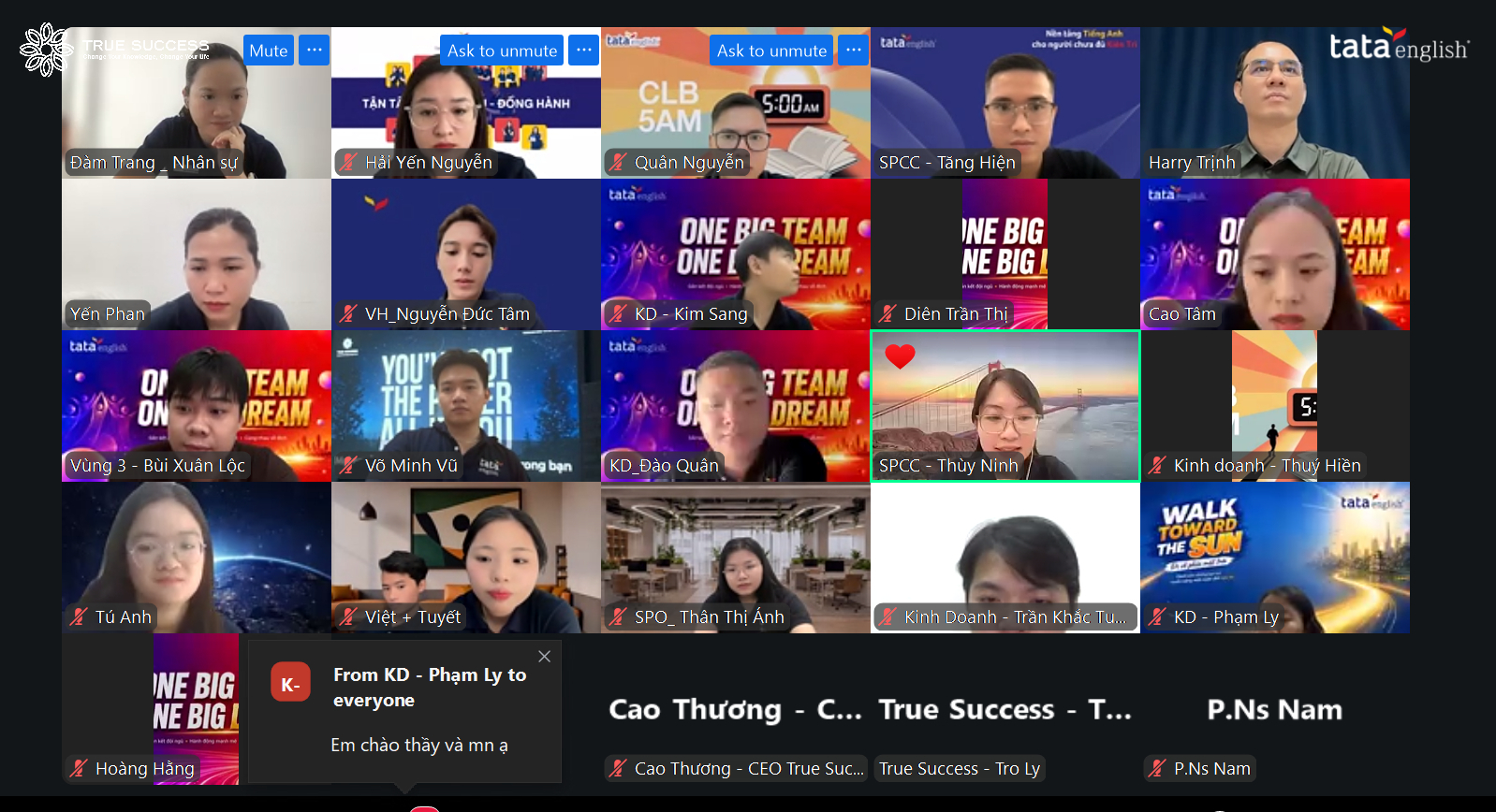 RECAP Buổi ôn tập tổng kết khóa Lãnh đạo truyền cảm hứng & tạo động lực - Inhouse TATA English 6 lãnh đạo truyền cảm hứng