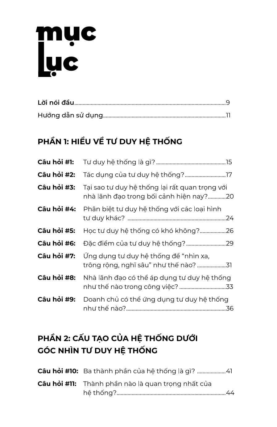 Muc luc 52 cau hoi nen trang 1